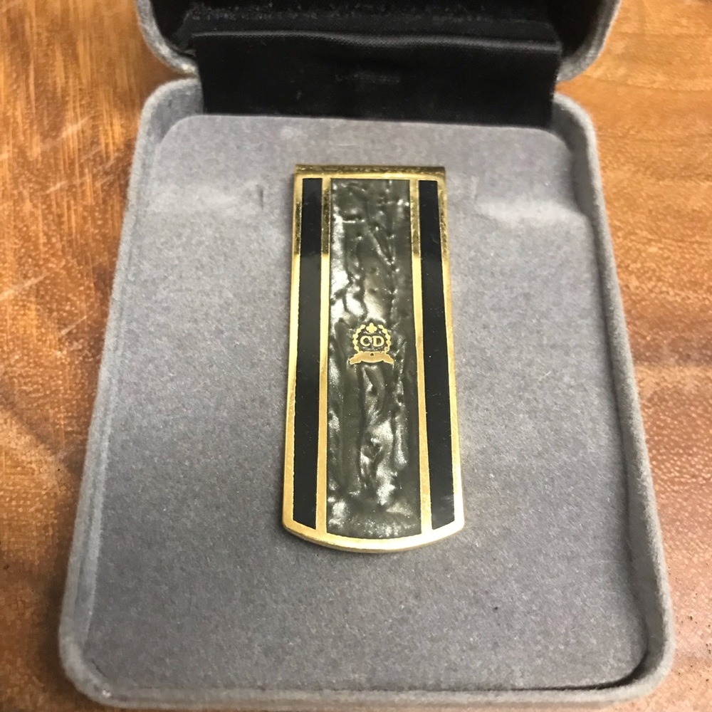 Christian Dior Vintage Money Clip EUC - Picture 2 of 6